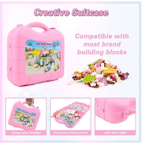 Kith Coffee House Building Blocks 413 pieces NEW - Picture 6 of 6